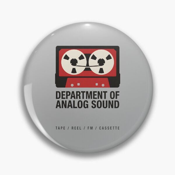Item preview, Department of Analog Sound Cassette Tape Audiophile Graphic designed and sold by SplashTastic.
