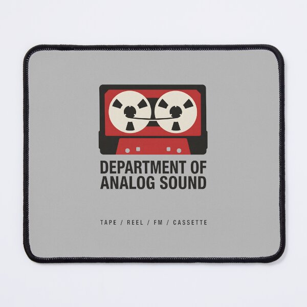 Item preview, Department of Analog Sound Cassette Tape Audiophile Graphic designed and sold by SplashTastic.