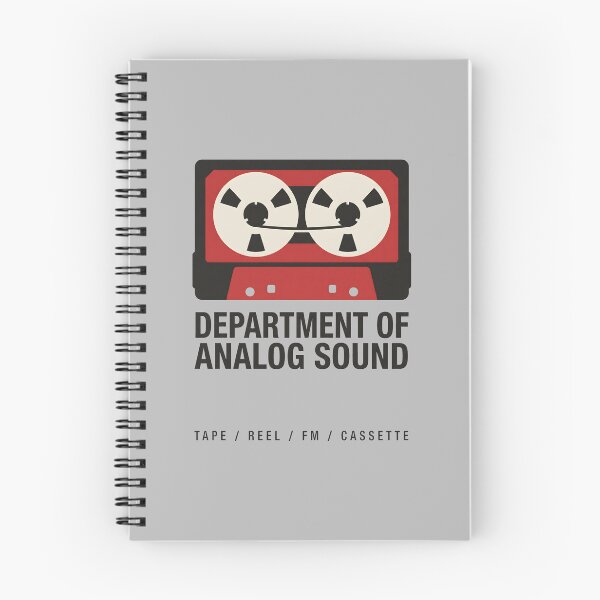 Item preview, Department of Analog Sound Cassette Tape Audiophile Graphic designed and sold by SplashTastic.
