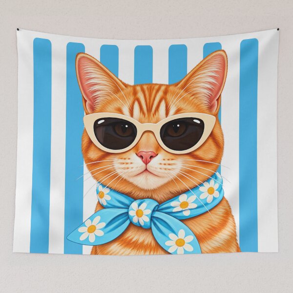 Item preview, Orange Cat designed and sold by NF Designs Studio DTF.