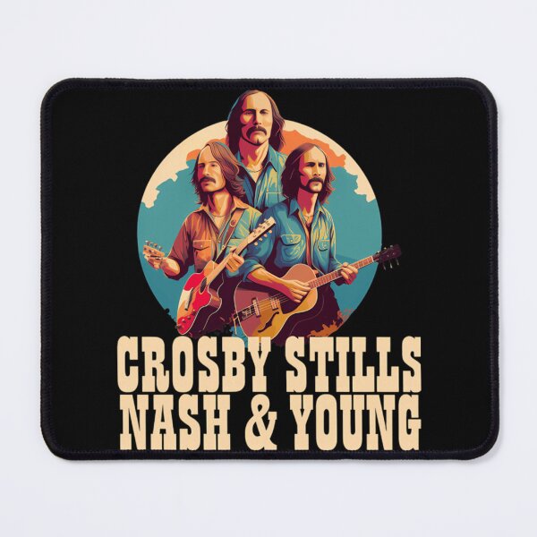 Item preview, Crosby Stills Nash Vintage Guitar Portrait designed and sold by Heather Hudson.