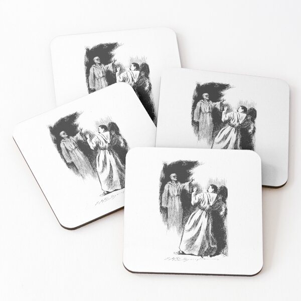 Item preview, Vintage The Shadow on the Blind Ghost Story Art designed and sold by Antique Science Press.