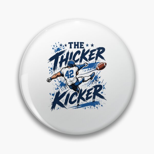 Item preview, The Thicker Kicker Football Player Fan Game Day designed and sold by Dr-Hulk-Grock.