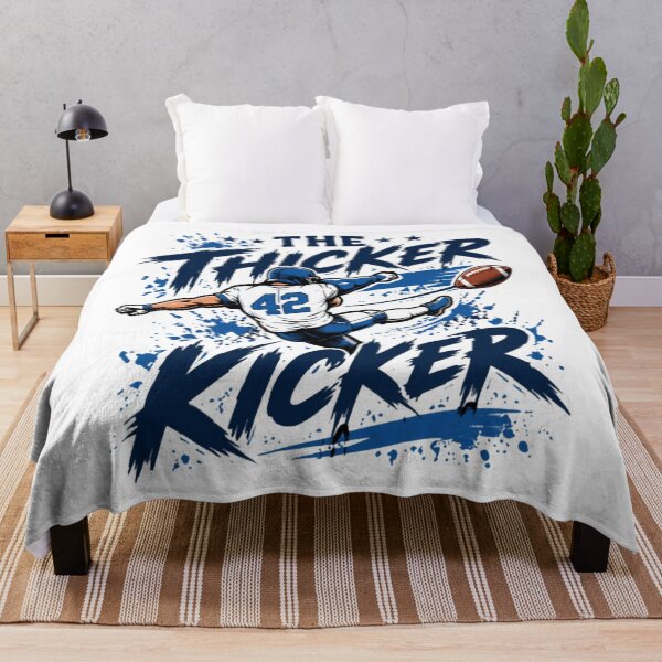 Item preview, The Thicker Kicker Football Player Fan Game Day designed and sold by Dr-Hulk-Grock.