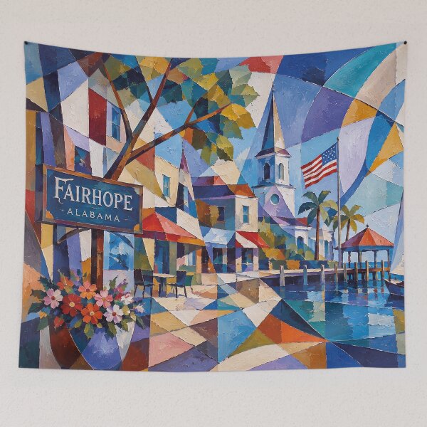 Item preview, Fairhope, Alabama painting – Beautiful place in the United States of America. designed and sold by GalleryKauffeld.