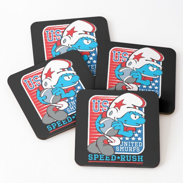 Item preview, The Smurfs Speed Rush United Smurfs Football Logo Essential  designed and sold by circliqueart.
