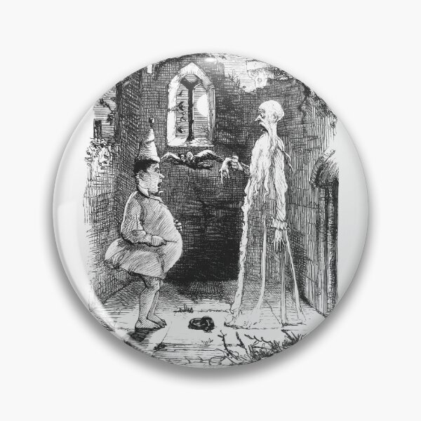 Item preview, Vintage Ingoldsby Legends Gothic Folklore Woodcut Plate 3 designed and sold by Antique Science Press.