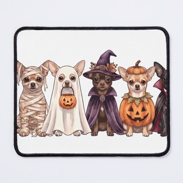 Item preview, Spooky Halloween Chihuahua Dog Trick Or Treat Costume Squad Long Sleeve T-Shirt designed and sold by Offhand.