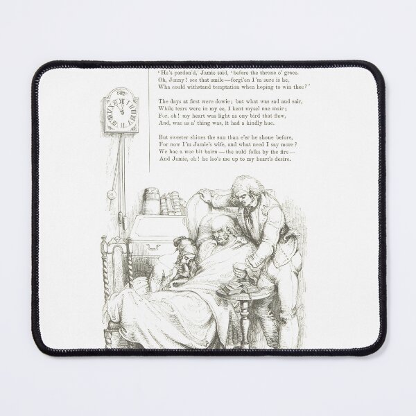 Item preview, Vintage British Ballads Gothic Woodcut designed and sold by Antique Science Press.