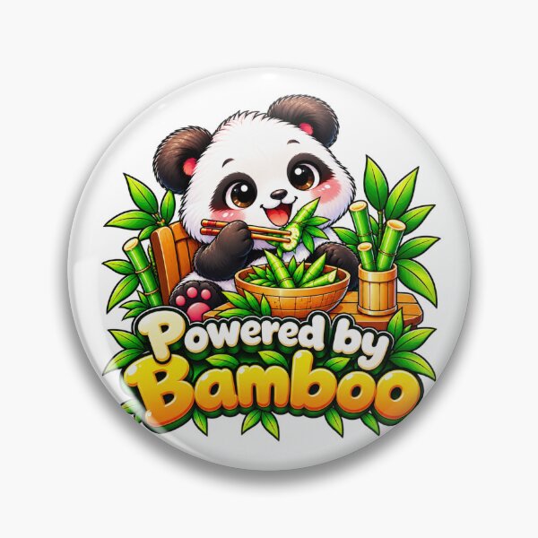 Item preview, Powered By Bamboo Panda designed and sold by kharatsuchita.