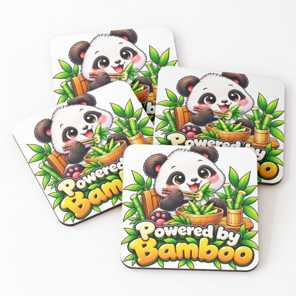 Item preview, Powered By Bamboo Panda designed and sold by kharatsuchita.