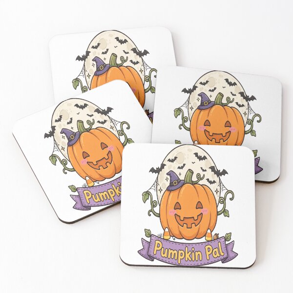 Item preview, Pumpkin Pal Name Banner Showcase Sticker - Halloween designed and sold by Lesley D.