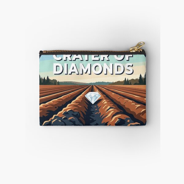 Item preview, Crater of Diamonds State Park Arkansas Round Badge Sticker designed and sold by DetourDgn.