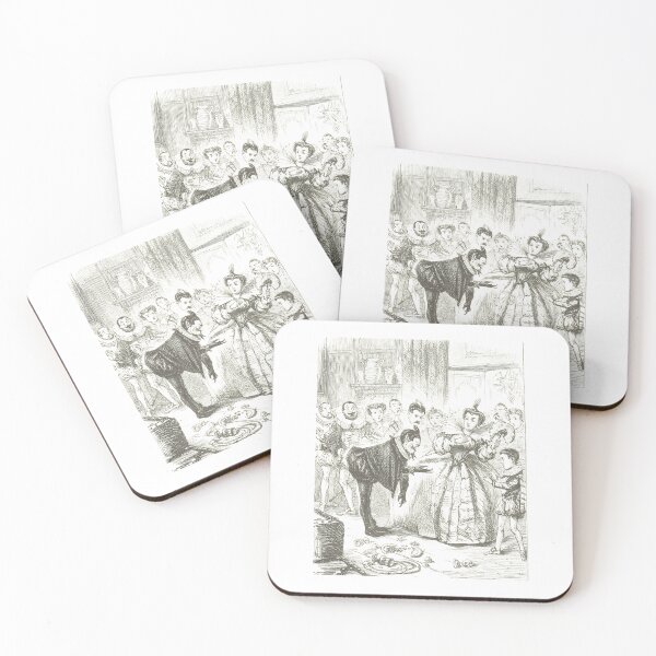 Item preview, Vintage Ingoldsby Legends Gothic Folklore Woodcut Plate 6 designed and sold by Antique Science Press.