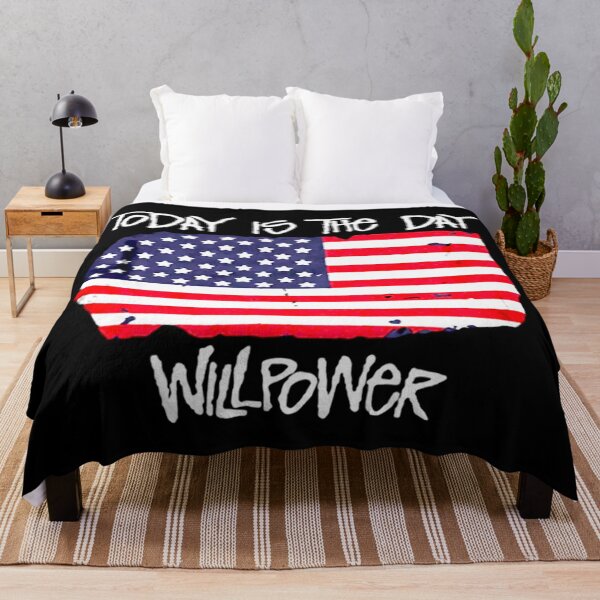 Item preview, Vintage Flag With White Typography designed and sold by GloomRooms.