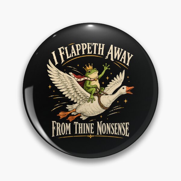 Item preview, I Flappeth Away from Thine Nonsense designed and sold by fairmont-press.
