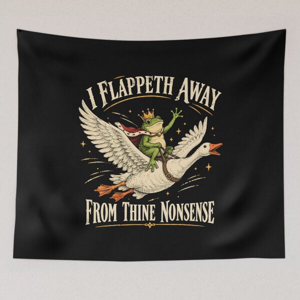 Item preview, I Flappeth Away from Thine Nonsense designed and sold by fairmont-press.