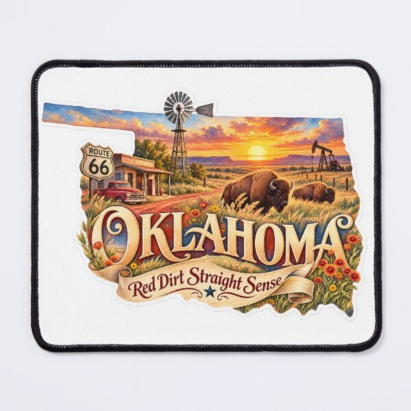 Item preview, Oklahoma Red Dirt Straight Sense designed and sold by Whimspired By Paxx.