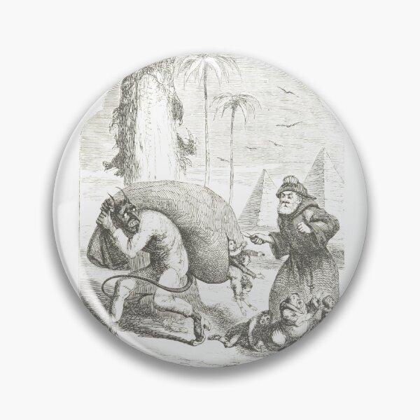 Item preview, Vintage Ingoldsby Legends Gothic Folklore Woodcut Plate 8 designed and sold by Antique Science Press.