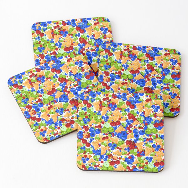 Item preview, fruit maximalist pattern designed and sold by trinketgal.