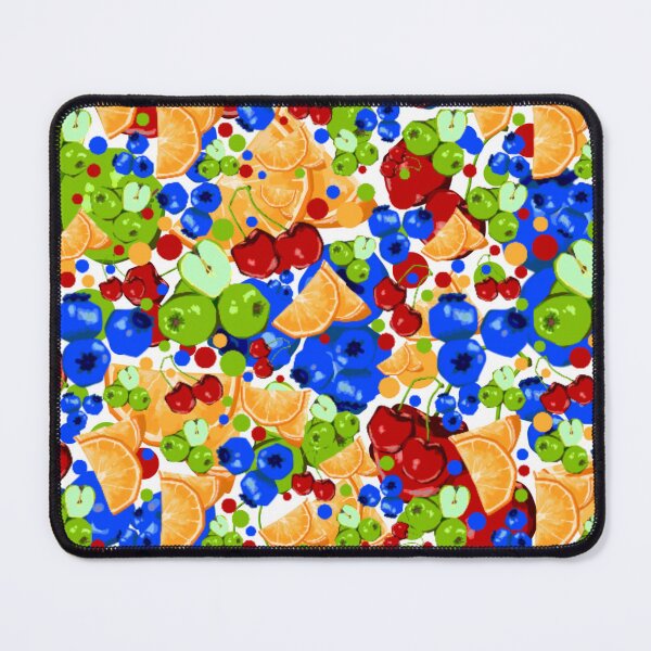 Item preview, fruit maximalist pattern designed and sold by trinketgal.