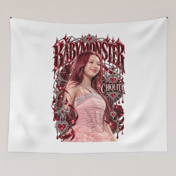 Item preview, Sweet Chiquita BABYMONSTER Concert Pink Pastel Aesthetic designed and sold by Valereekmerch.