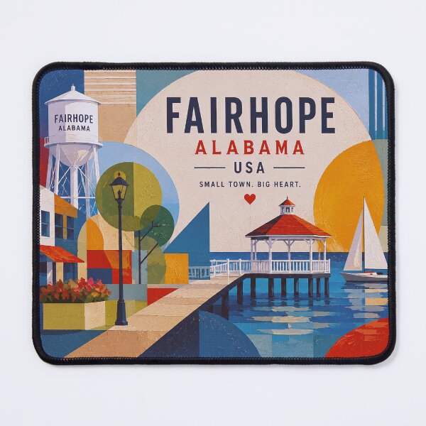 Item preview, Fairhope, Alabama Illustration – Beautiful place in the United States of America. designed and sold by GalleryKauffeld.