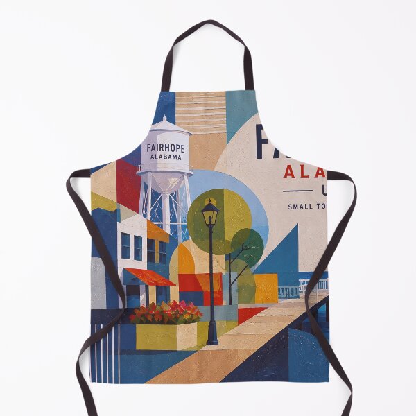 Item preview, Fairhope, Alabama Illustration – Beautiful place in the United States of America. designed and sold by GalleryKauffeld.