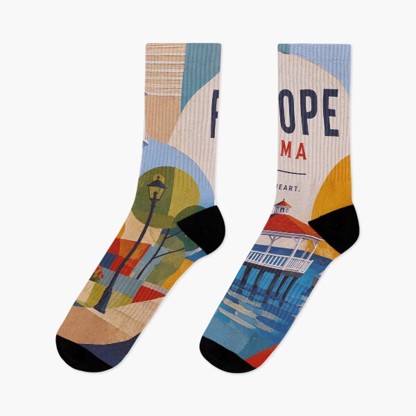 Item preview, Fairhope, Alabama Illustration – Beautiful place in the United States of America. designed and sold by GalleryKauffeld.