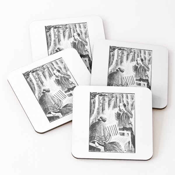 Item preview, Vintage Ghostly Tales Haunted Gothic Woodcut Plate 7 designed and sold by Antique Science Press.