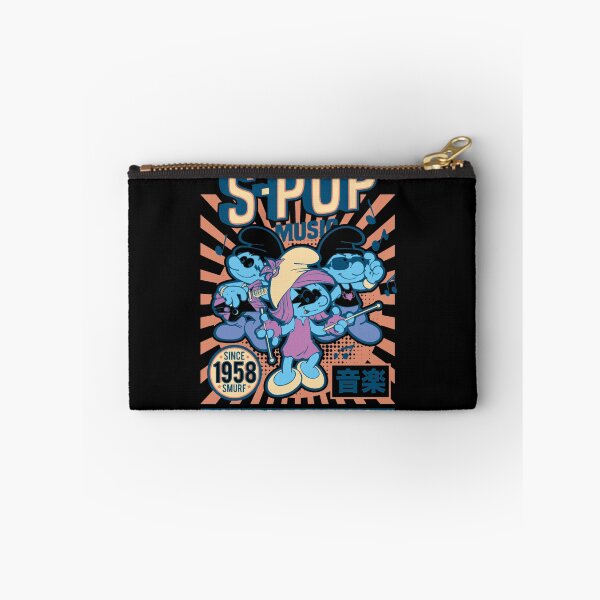 Item preview, The Smurfs S-Pop Music Since 1958 Vintage Poster Essential  designed and sold by circliqueart.