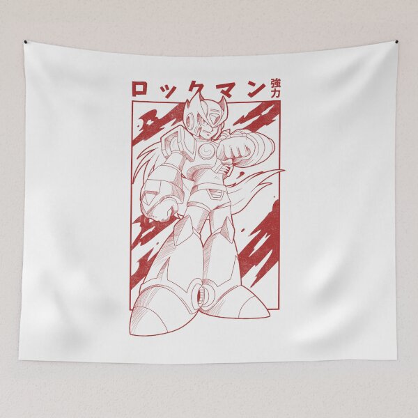 Item preview, Zero – Red Warrior Illustration Mega Man X Fan Art Classic  designed and sold by HansDavidsenST.