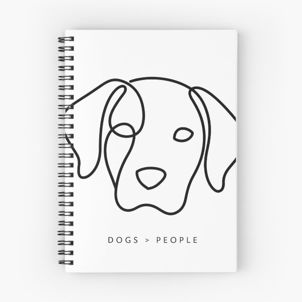Item preview, dogs-over-people-minimalist-line-art designed and sold by kyoubi100.