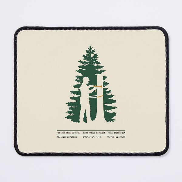 Item preview, Holiday Tree Service Arborist Tree Inspection Vintage Poster designed and sold by SplashTastic.