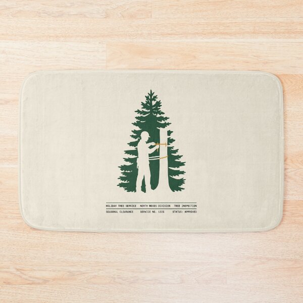 Item preview, Holiday Tree Service Arborist Tree Inspection Vintage Poster designed and sold by SplashTastic.
