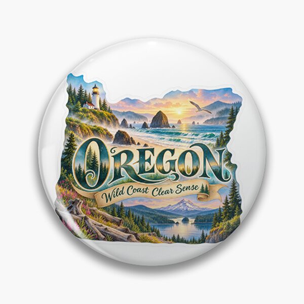 Item preview, Oregon Wild Coast Clear Sense designed and sold by Whimspired By Paxx.