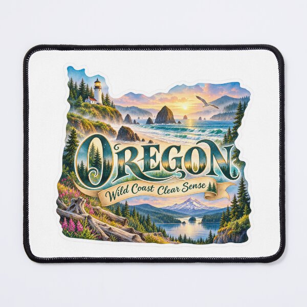 Item preview, Oregon Wild Coast Clear Sense designed and sold by Whimspired By Paxx.