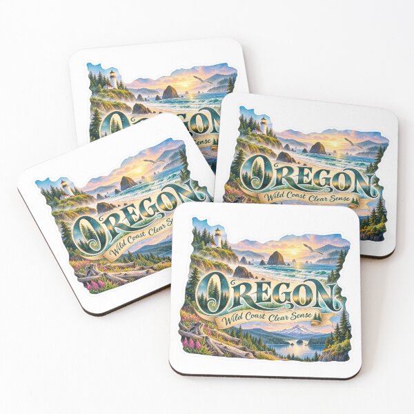 Item preview, Oregon Wild Coast Clear Sense designed and sold by Whimspired By Paxx.