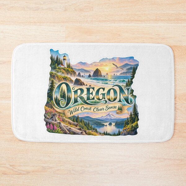 Item preview, Oregon Wild Coast Clear Sense designed and sold by Whimspired By Paxx.