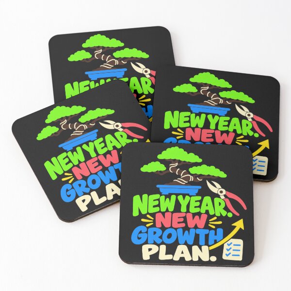 Item preview, New Year New Growth Plan Bonsai Grower Humor designed and sold by DreamLayerStudio.