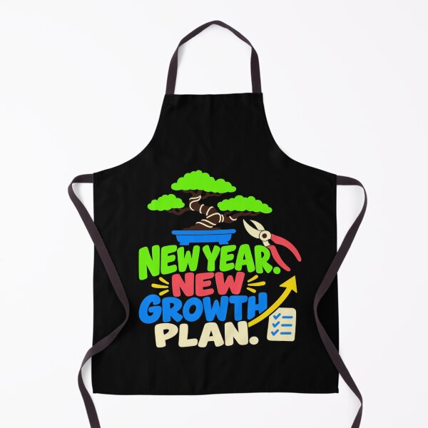 Item preview, New Year New Growth Plan Bonsai Grower Humor designed and sold by DreamLayerStudio.