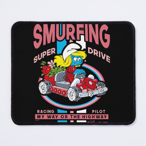 Item preview, The Smurfs Super Drive My Way Or The Highway Smurfette Essential  designed and sold by circliqueart.