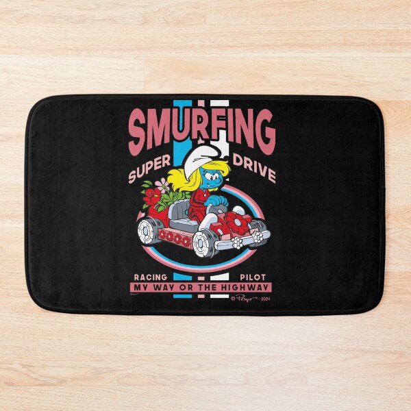 Item preview, The Smurfs Super Drive My Way Or The Highway Smurfette Essential  designed and sold by circliqueart.