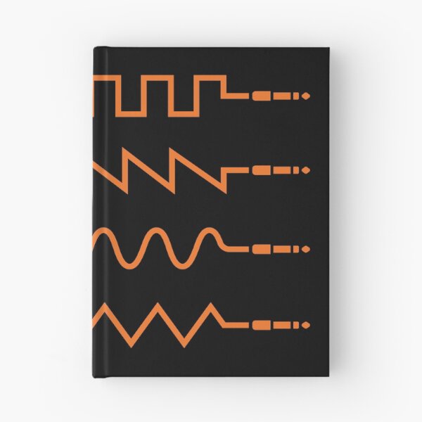 Item preview, Synthesizer Patch Cable Waveforms Orange designed and sold by AtomicMalibu.