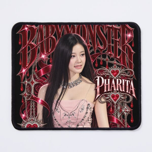 Item preview, Cute BABYMONSTER Pharita Pink Dress Concert Angel Visual designed and sold by Valereekmerch.
