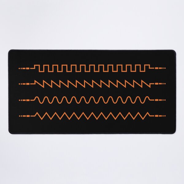 Item preview, Synthesizer Patch Cable Waveforms Orange designed and sold by AtomicMalibu.