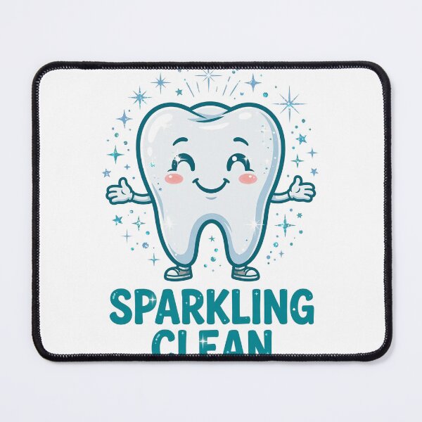 Item preview, Sparkling Clean Cute Tooth Dental Hygienist Funny Shirt designed and sold by dostielee.