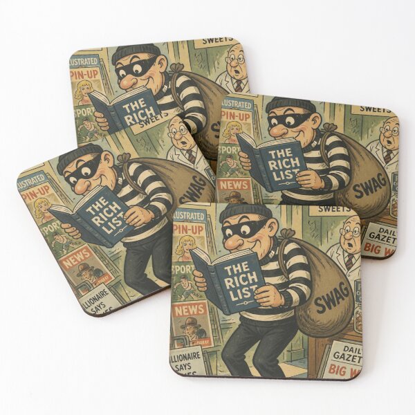 Item preview, Seaside Postcard: Burglar designed and sold by halibutgoatramb.