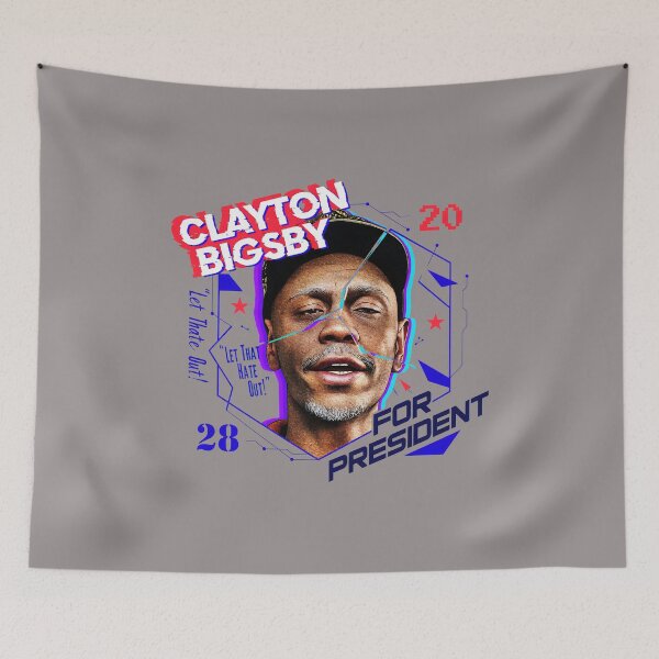Item preview, Clayton Bigsby 2028 For President T-Shirt-62 designed and sold by ValentStrohma.