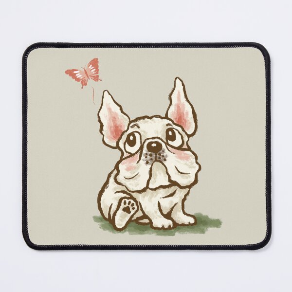 Item preview, French Bulldog and a Butterfly designed and sold by Toru Sanogawa.
